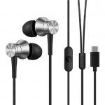 Casti audio cu microfon 1MORE Piston Fit, Control pe fir, Lungime cablu 1.25m, Silver 3 - lerato.ro