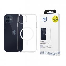 Carcasa 3MK MagCase compatibila cu iPhone 12 / 12 Pro, Transparent