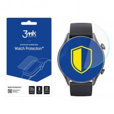 Gadgeturi, Folie protectie 3mk Watch Protection ARC Plus compatibila cu Xiaomi Amazfit GTR 3 Pro, Set 3 bucati, Transparent, lerato.ro