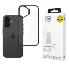 Carcasa 3mk Satin Armor Case Plus compatibila cu iPhone 17, Clear Black