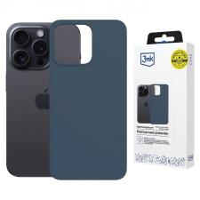 Carcasa 3mk Hardy MagSilicone compatibila cu iPhone 15 Pro, Navy Blue