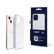 Huse Telefoane, Carcasa 3mk Hardy Silicone MagCase compatibila cu iPhone 14 Plus, White, lerato.ro