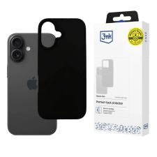 Huse si carcase iPhone 16, Carcasa 3mk Silicone Case compatibila cu iPhone 16, Negru, lerato.ro