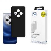 Carcasa 3mk Silicone Case compatibila cu Xiaomi Redmi 14C / Xiaomi Redmi A4 5G, Negru