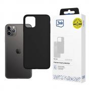 Carcasa 3mk Matt Case compatibila cu iPhone 11 Pro Max, Black