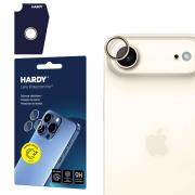 Folie sticla camera foto 3mk Hardy Pro compatibila cu iPhone 17 Air, Gold