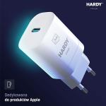 Incarcator retea 3MK Hardy GaN, 33W, 3A, 1xUSB-C, compatibil cu dispozitive Apple, Alb 4 - lerato.ro