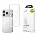 Carcasa 3mk MagCase cu MagSafe si Stand compatibila cu iPhone 17 Pro Max, Transparent 3 - lerato.ro