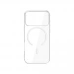 Carcasa 3mk MagCase cu MagSafe si Stand compatibila cu iPhone 17 Pro Max, Transparent 2 - lerato.ro