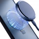 Carcasa 3mk Smoke Case cu MagSafe si Stand compatibila cu iPhone 16, Transparent / Negru 11 - lerato.ro