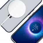 Carcasa 3mk Smoke Case cu MagSafe si Stand compatibila cu iPhone 16 Plus, Transparent / Negru 13 - lerato.ro