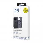 Carcasa 3mk Smoke Case cu MagSafe si Stand compatibila cu iPhone 16 Pro, Negru 16 - lerato.ro
