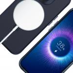 Carcasa 3mk Smoke Case cu MagSafe si Stand compatibila cu iPhone 16 Pro, Negru 4 - lerato.ro