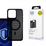 Carcasa 3mk COOLing cu MagSafe compatibila cu iPhone 16 Pro, Negru 3 - lerato.ro