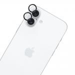 Folie sticla camera foto 3mk Hardy Pro compatibila cu iPhone 16 / 16 Plus, Negru 4 - lerato.ro