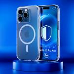 Carcasa 3mk MagCase cu MagSafe compatibila cu iPhone 16 Pro Max, Transparent 13 - lerato.ro