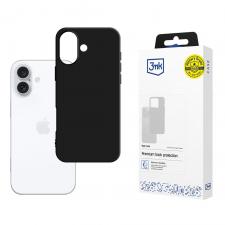 Carcasa 3mk Matt Case cu MagSafe compatibila cu iPhone 16, Negru