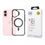 Carcasa 3mk Satin Armor MagCase cu MagSafe compatibila cu iPhone 16, Transparent 8 - lerato.ro