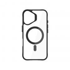 Carcasa 3mk Satin Armor MagCase cu MagSafe compatibila cu iPhone 16, Transparent