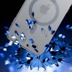 Carcasa 3mk Satin Armor MagCase cu MagSafe compatibila cu iPhone 16 Pro, Transparent 4 - lerato.ro