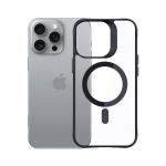Carcasa 3mk Satin Armor MagCase cu MagSafe compatibila cu iPhone 16 Pro, Transparent 6 - lerato.ro