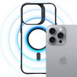 Carcasa 3mk Satin Armor MagCase cu MagSafe compatibila cu iPhone 16 Pro, Transparent 9 - lerato.ro