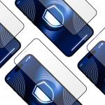 Folie protectie sticla securizata 3mk HardGlass Matt Max compatibila cu iPhone 16 Plus, Transparent 15 - lerato.ro