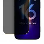 Folie de protectie 3mk Silky Matt Privacy compatibila cu iPhone 16 Plus, Negru 4 - lerato.ro