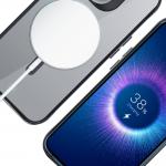 Carcasa 3mk Satin Armor MagCase cu MagSafe compatibila cu iPhone 16 Pro Max, Transparent 11 - lerato.ro