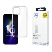 Carcasa 3mk Armor Case compatibila cu iPhone 16 Pro Max, Transparent