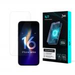 Folie de protectie 3mk 1UP compatibila cu iPhone 16 Plus, Transparent 2 - lerato.ro