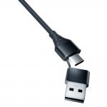 Cablu pentru incarcare si transfer de date 3mk Hyper Cable, USB-A / USB-C USB-C / Micro-USB / Lightning, 1.5m, Negru 4 - lerato.ro