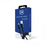 Cablu pentru incarcare si transfer de date 3mk Hyper Cable, USB/Micro-USB, 2.4A, 1.2m, Negru 6 - lerato.ro
