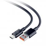Cablu pentru incarcare si transfer de date 3mk Hyper, USB-A la USB-C, 60W, 5A, 480Mbps, 1.2m, Negru 4 - lerato.ro
