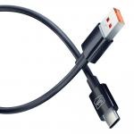 Cablu pentru incarcare si transfer de date 3mk Hyper, USB-A la USB-C, 60W, 5A, 480Mbps, 1.2m, Negru 7 - lerato.ro