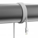 Cablu pentru incarcare si transfer de date 3mk Hyper Cable N-SERIES, USB-C/Lightning, 20W, 2A, 1m, Alb 8 - lerato.ro
