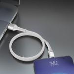Cablu pentru incarcare si transfer de date 3mk Hyper N-SERIES, USB-A la Micro-USB, 12W, 2.4A, 1m, Alb 9 - lerato.ro