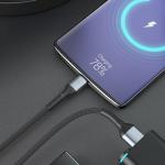 Cablu pentru incarcare si transfer de date 3mk Hyper N-SERIES, USB-A la Micro-USB, 12W, 2.4A, 1m, Negru 4 - lerato.ro