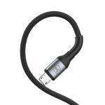 Cablu pentru incarcare si transfer de date 3mk Hyper N-SERIES, USB-A la Micro-USB, 12W, 2.4A, 1m, Negru 7 - lerato.ro