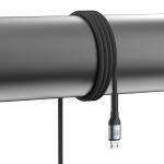 Cablu pentru incarcare si transfer de date 3mk Hyper N-SERIES, USB-A la Micro-USB, 12W, 2.4A, 1m, Negru 8 - lerato.ro