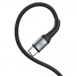 Cablu pentru incarcare si transfer de date 3MK Hyper N-SERIES, 2x USB-C, 60W, 3A, 2m, rotire 180 grade, Negru 8 - lerato.ro