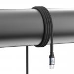 Cablu pentru incarcare si transfer de date 3mk Hyper N-SERIES, USB/USB-C, 18W, 2A, 1m, Negru 8 - lerato.ro