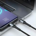 Cablu pentru incarcare si transfer de date 3mk Hyper N-SERIES, USB/USB-C, 18W, 2A, 1m, Negru 11 - lerato.ro