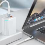 Cablu pentru incarcare si transfer de date 3MK Hyper N-SERIES, 2x USB-C, 100W, 5A, 1m, Alb 6 - lerato.ro