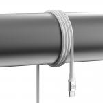 Cablu pentru incarcare si transfer de date 3MK Hyper N-SERIES, 2x USB-C, 100W, 5A, 1m, Alb 8 - lerato.ro