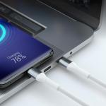Cablu pentru incarcare si transfer de date 3MK Hyper N-SERIES, 2x USB-C, 100W, 5A, 1m, Alb 10 - lerato.ro