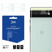 Folie sticla camera foto 3mk Lens Protection compatibila cu Google Pixel 6 5G, Transparent