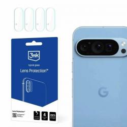 Folie sticla camera foto 3mk Lens Protection compatibila cu Google Pixel 9 Pro, Transparent