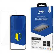Folie protectie 3mk FlexibleGlass Hybrid compatibila cu Google Pixel 9 Pro Fold, Transparent