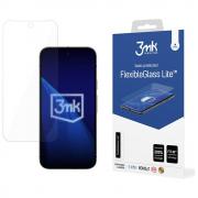 Folie protectie 3mk FlexibleGlass Lite compatibila cu Google Pixel 9a, Transparent
